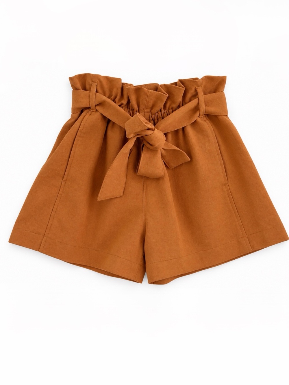 Aritzia Wilfred Tie-Front Shorts in Black Size 4